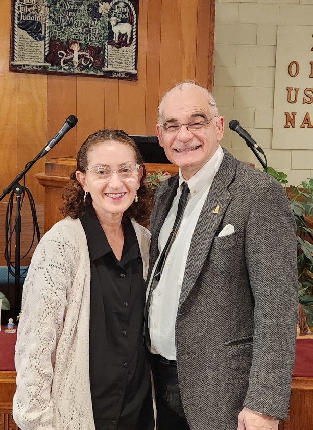 Pastor David Kiesling and his wife
